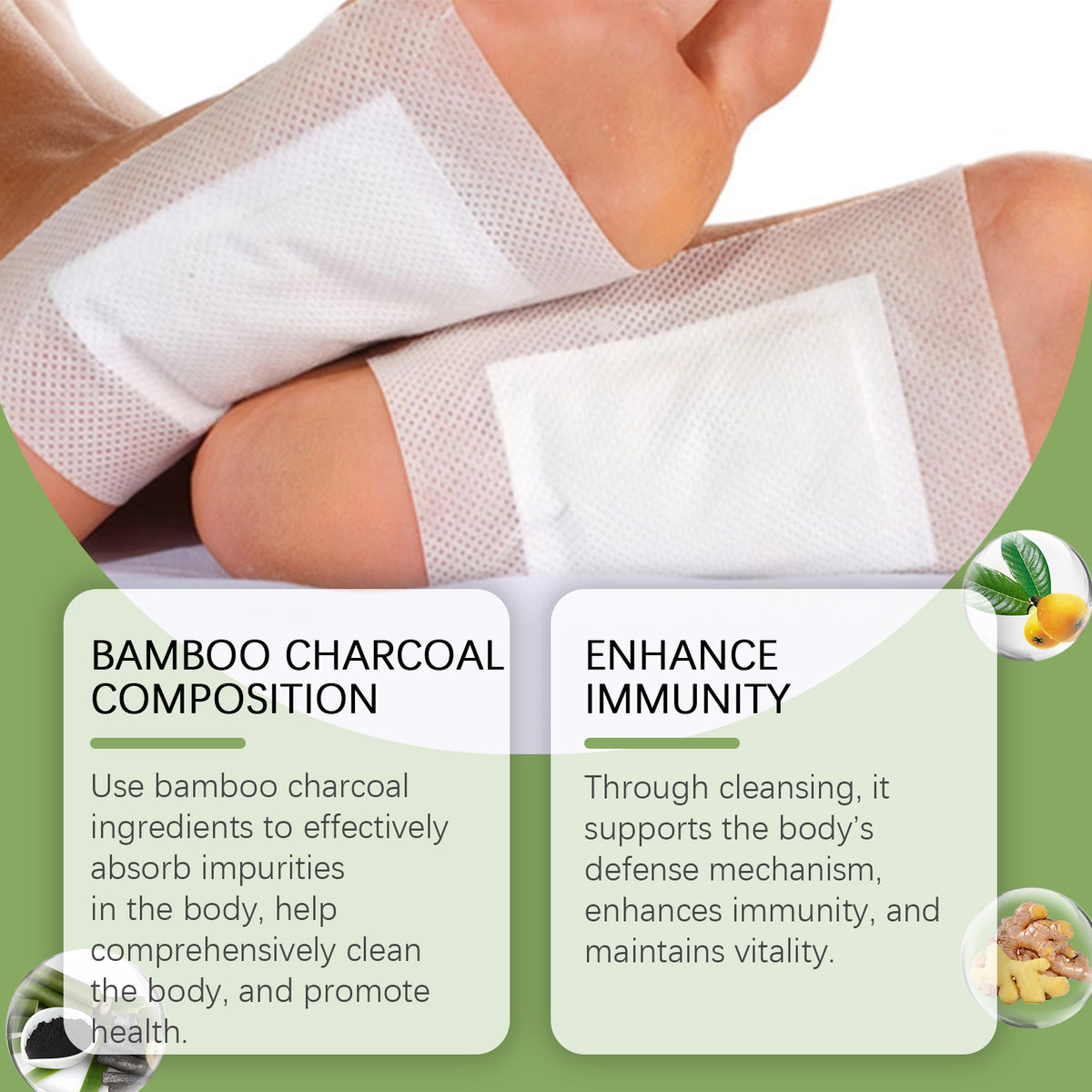 Charcoal Foot Patches